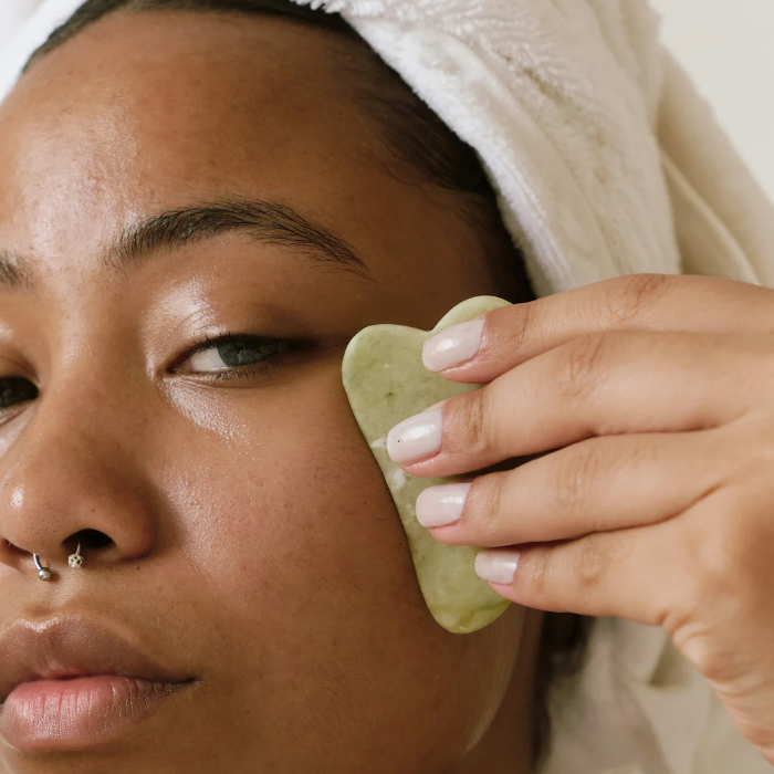 Jade Gua Sha™: Smooth and wrinkle-free