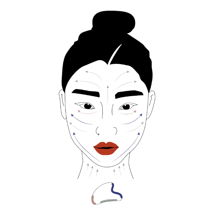 Jade Gua Sha™: Smooth and wrinkle-free